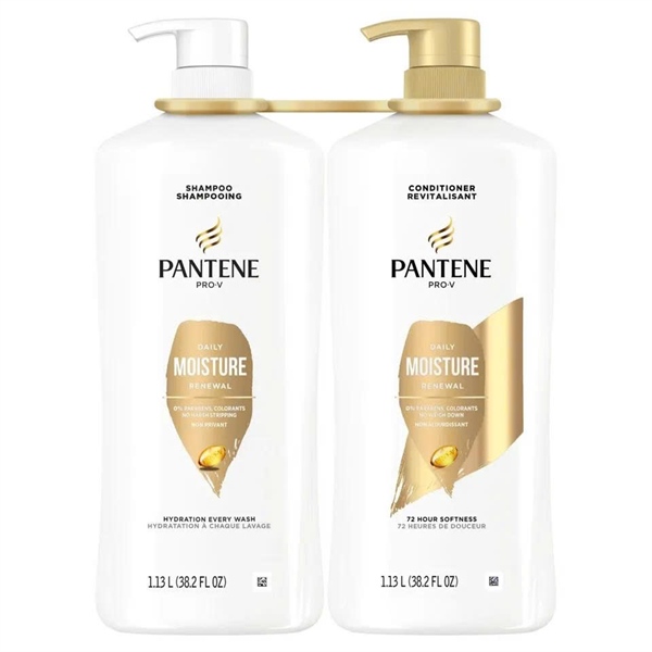  Dầu gội Pantene shampoo Moisture Renewal 38.2Oz 1.13L 