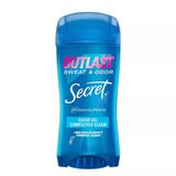  (S12/26) NK - Lăn khử mùi Secret Outlast Sweat & Odor Antiperspirant Deodorant Clear Gel Completely Clean 72HR Protection 2.6 Oz 73g 
