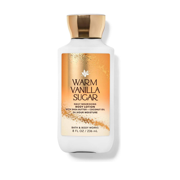  Dưỡng thể BBW Warm Vanilla Sugar Body Lotion 8Oz 236ml 