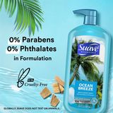  Sữa tắm Suave Essentials Ocean Breeze Refreshing Body Gentle Body Wash 30Oz 887ml 