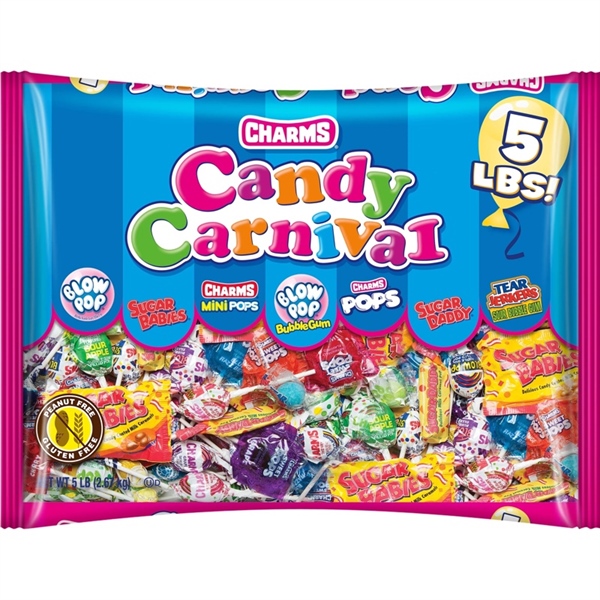  NK - Kẹo tổng hợp Charms Candy Carnival Assortiment 2.26kg 