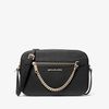  Túi MK Jet Set Large Saffiano Leather Crossbody Bag Color BLACK 35S1GTTC7L 