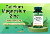  Viên uống bổ sung Nature's Bounty Calcium Magnesium Zinc with vitamin D3 100 viên 