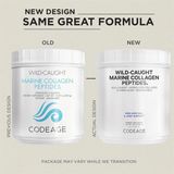  NK - Bột Collagen Thủy Phân Hỗ Trợ Đẹp Da CodeAge Wild Caught Marine Collagen Peptides Powder 450g 
