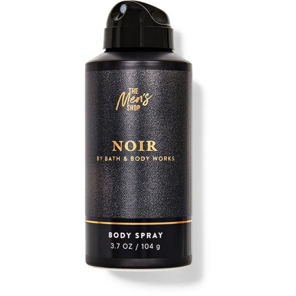  Xịt thơm body nam BBW Noir Body Spray 3.7Oz 104g 