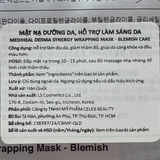  NK - Tách lẻ Hộp 10 miếng mặt nạ dưỡng da, hỗ trợ làm sáng da Mediheal Derma Synergy Wrapping Mask Niacinamide X Glutathione 25ml 