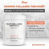 Bột Collagen CodeAge Multi Collagen Peptides Powder Trẻ Hóa Làn Da, Chống Lão Hóa 567gr 