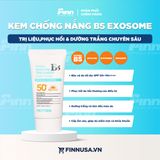  NK - Kem chống nắng Prettyskin Hydra B5 Exosome Treatment Sun Cream SPF 50+ Whitening & Repairing 1.69Oz 50ml 