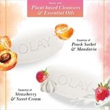  NK - Xà phòng Olay Peach Sorbet & Mandarin Bar Soap 106g 