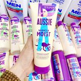  NK - Dầu xả Aussie Miracle Moist 200ml 