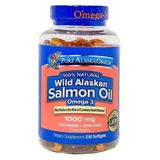  Viên dầu cá hồi Pure Alaska Omega Wild Salmon Oil 1000mg 210 viên 