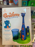  (SNL) Set bàn chải pin cho bé Brusheez Buddy the Bear Children's Electric Kids Toothbrush 