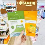  NK - Mặt nạ rau má dưỡng ẩm, dịu da Pretty Skin The Pure Jeju Cica Mask Sheet 0.84Oz 25ml 