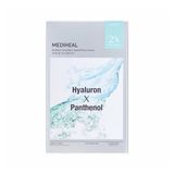 NK - Hộp 4 miếng mặt nạ dưỡng ẩm, làm mịn da Mediheal Derma Synergy Wrapping Mask Hyaluron & Panthenol 25ml 