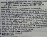  NK - Dầu gội xả Head & Shoulders Smooth & Silky 2-in-1 370ml (12.5 FL OZ) 