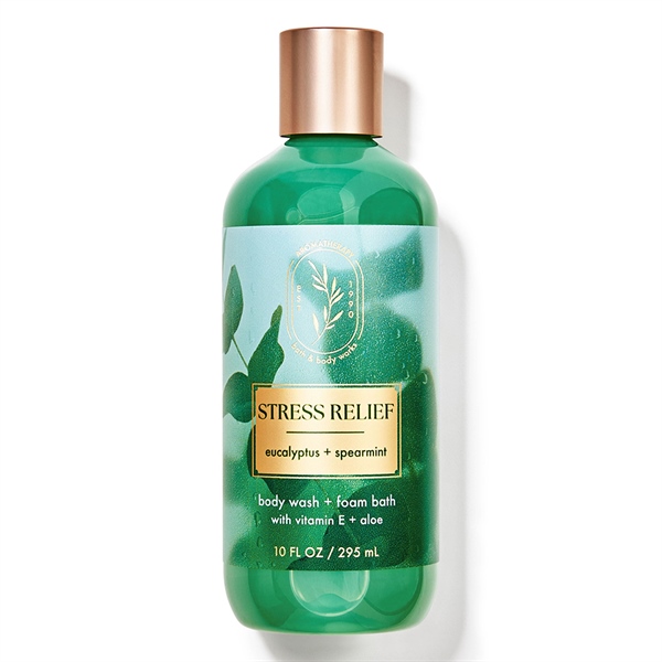  Sữa tắm tạo bọt BBW Eucalyptus and Spearmint Body Wash + Foam Bath 10Oz 295ml 