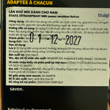  NK - ( Đen ) Lăn khử mùi cho nam Etiaxil Detranspirant Men Peaux Sensibles Roll 15ml (Hộp) 