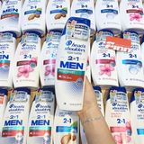  NK - Dầu gội xả Head & Shoulders Men 2-in-1 Pure Sport with Old Spice 370mL (12.5 FL OZ) 