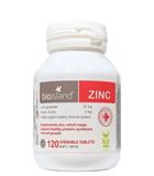  NK- Viên bổ sung Kẽm cho bé Bioisland Zinc 120 viên (Hộp) 