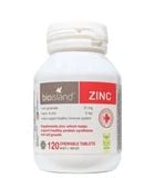 CTY- Viên bổ sung Kẽm cho bé Bioisland Zinc 120 viên (Hộp) 