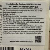  NK - Nước hoa vùng kín hương trái cây, hoa thiên nhiên Foellie Eau de Bonbon Inner Perfume 5ml 