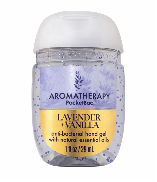  Nước rửa tay khô BBW Aromatherapy Lavender + Vanilla Hand Gel 1Oz 29ml 