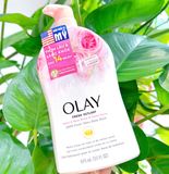  NK - Sữa tắm Olay Fresh Outlast Body Wash Notes of Rose Water & Sweet Nectar 24HR Fresh Vibes 33Oz 975ml 