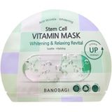  NK - Mặt nạ dưỡng sáng, làm dịu da Banobagi Stem Cell Vitamin Mask Whitening & Relaxing Revital 