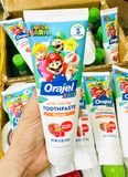  Kem đánh răng Orajel Super Mario Berry 4.2Oz 119g 