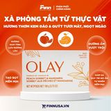  NK - Xà phòng Olay Peach Sorbet & Mandarin Bar Soap 106g 