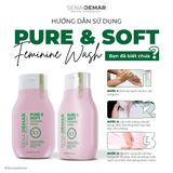  NK - Dung dịch vệ sinh dịu nhẹ Pure & Soft Feminine wash Senadema PH 4.5 