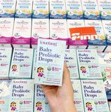  (S09/26) Siro bổ sung lợi khuẩn cho bé LoveBug Probiotics Baby Probiotic Drops with Vitamin D 0.34Oz 10ml 