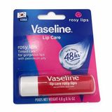  NK - Son dưỡng môi hồng xinh giúp cấp ẩm, giảm nứt nẻ môi Vaseline Lip Care Rose lips 0.16Oz 4.8g 