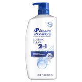  Dầu gội xả Head & Shoulders Classic Clean 2-in-1 Dandruff Shampoo + Conditioner 28.2 FL Oz 835ml 