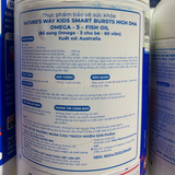  NK - Viên uống bổ sung DHA cho bé Nature's Way Kids Smart Bursts High DHA Omega-3 Fish Oil 60 viên 