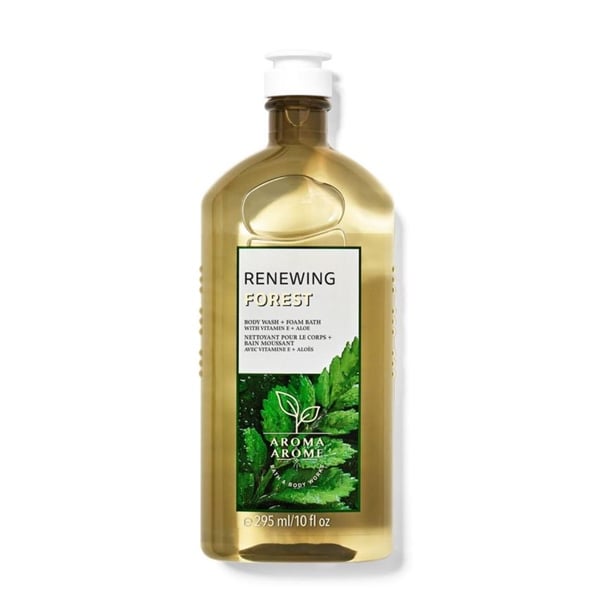  Sữa tắm BBW Aromatherapy Renewing Forest With Natural Essential Oil 10Oz 295ml 