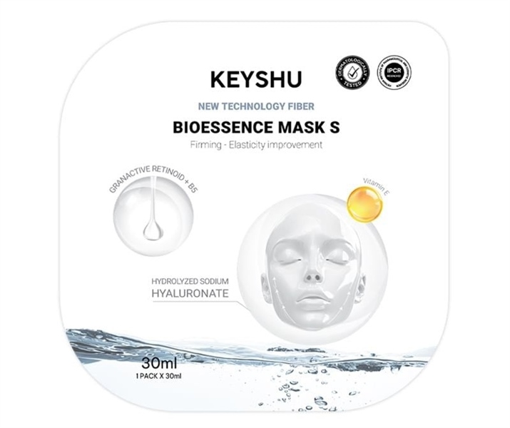  NK - Mặt nạ Keyshu nâng cơ, săn chắc da New Technology Fiber Bioessence Mask S 