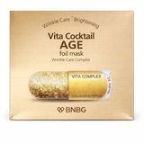  NK - Mặt nạ dưỡng sáng, cấp ẩm làm mờ nếp nhăn BNBG Vita Cocktail Age Foil Mask 30ml 