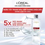  NK - Nước tẩy trang L'Oreal làm sạch sâu cho da dầu 400ml 