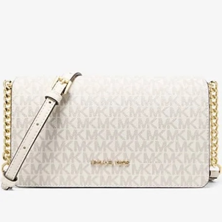  Túi MK Jet Set Medium Signature Logo Crossbody Bag Color LT CRM MULTI 35F5GTVC8B 