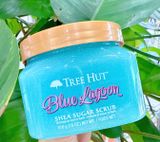  NK - Tẩy tế bào chết cơ thể Tree Hut Blue Lagoon Shea Sugar Body Scrub 18Oz 510g 