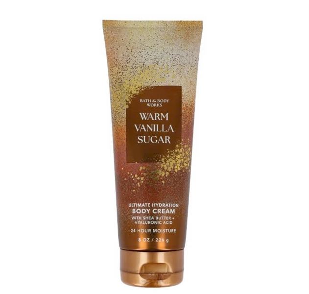  Dưỡng thể toàn thân BBW Warm Vanilla Sugar Body Cream 8Oz 226g 