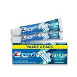  NK - 2 kem đánh răng Crest Plus Deep Clean + Whitening Fluoride Anticavity Toothpaste VALUE 2 PACK 10.8Oz 306g 