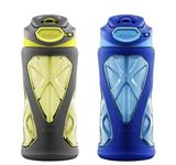  NK - Set 2 Bình nước ZULU Tritan Water Bottles - Grey/Green 473ml 