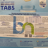  NK - Sữa công thức dạng thanh dành cho trẻ sơ sinh Aptamil Pre-measured Tabs 1 From Birth First Infant Milk 24 thanh 552g (24*23g) 