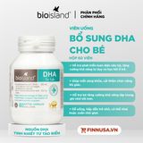  CTY-Viên bổ sung DHA cho trẻ em Bioisland DHA For Kid 60 viên (Hộp) 