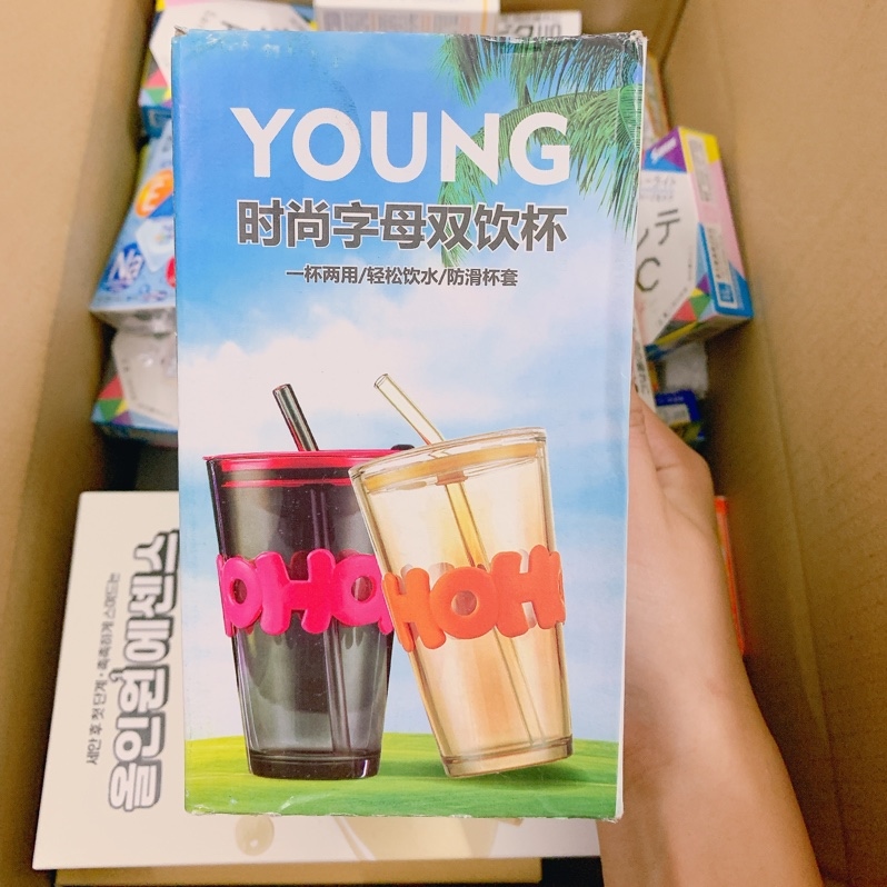  Gift ly thủy tinh Young 