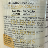  NK - Dầu xả Olexrs HairSalon Argan Oil Collagen Complex Repairing Conditioner 32.4Oz 960ml 
