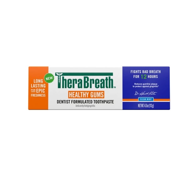  Kem đánh răng TheraBreath Healthy Gums Toothpaste Clean Mint 8Oz 226g 