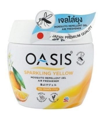  NK - Sáp thơm phòng đuổi muỗi Oasis Sparkling Yellow 180g 